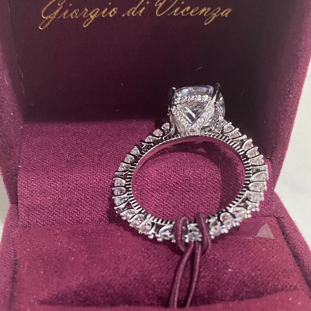 Giorgio Di Vicenza Silver Plated Ring NIB - Picture 6 of 8